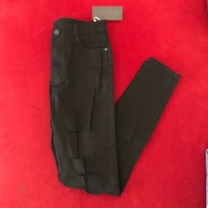 Jegging Jeans w/thigh rips